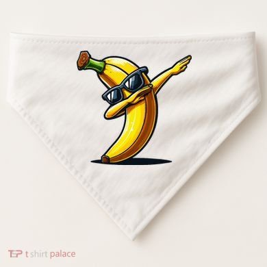 Dabbing Banana Boy Banana USA-Made Doggie Bandana