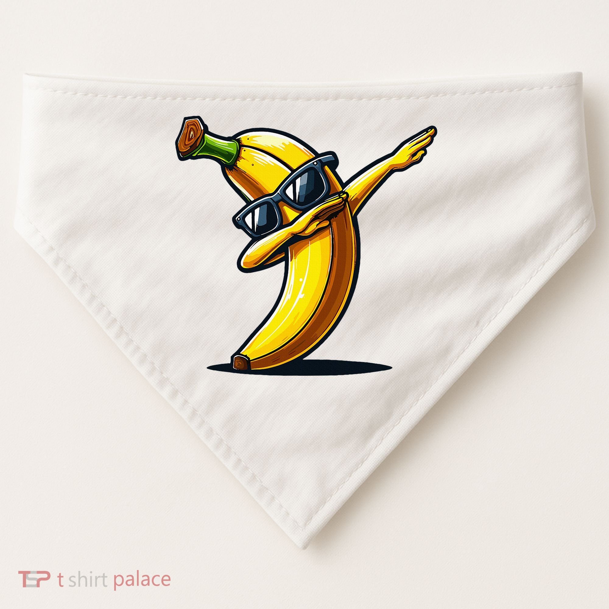 Dabbing Banana Boy Banana USA-Made Doggie Bandana