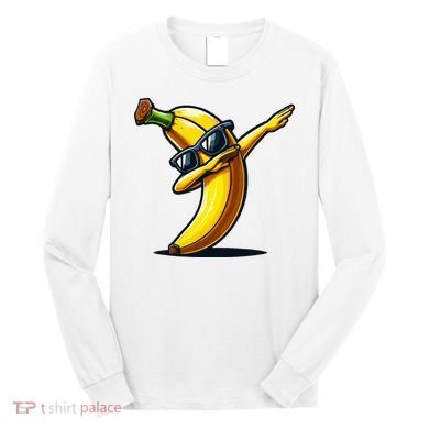 Dabbing Banana Boy Banana Long Sleeve Shirt