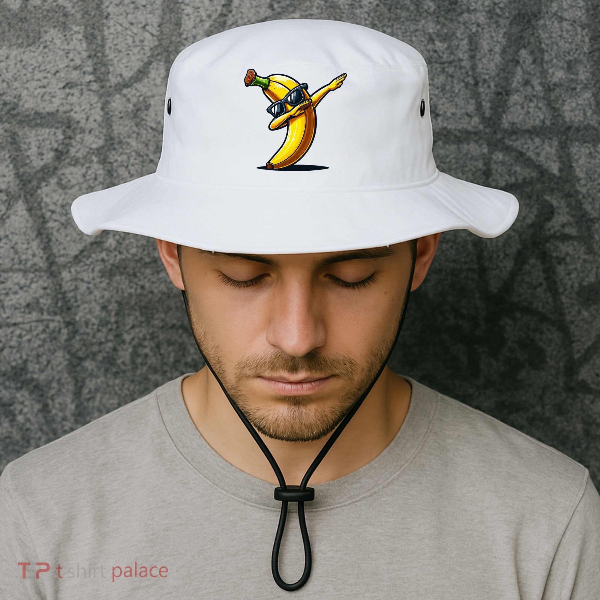 Dabbing Banana Boy Banana Bucket Hat