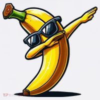 Dabbing Banana Boy Banana Women's Hoodie thumb 2