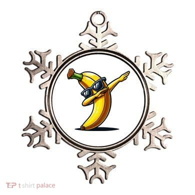 Dabbing Banana Boy Banana Ornament