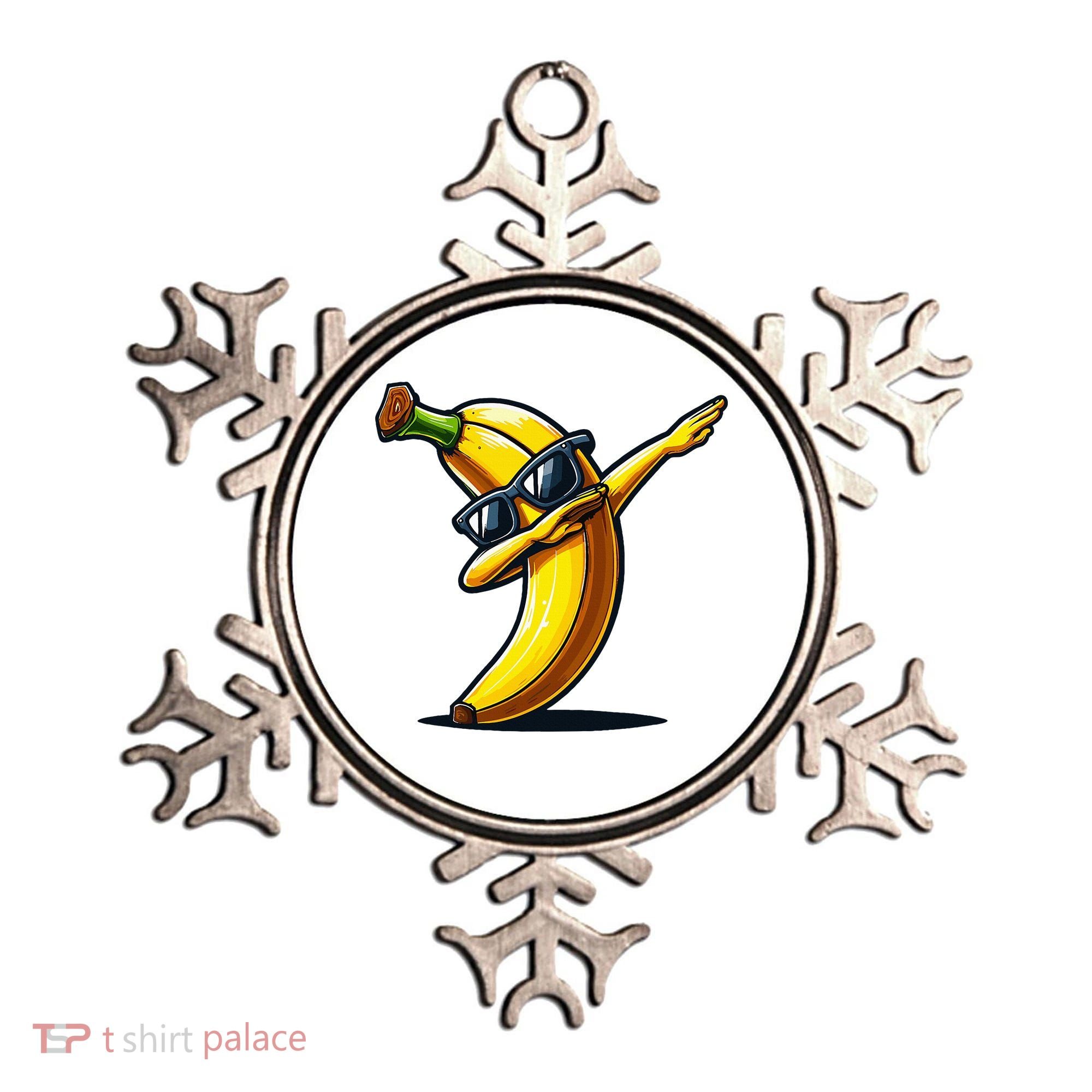 Dabbing Banana Boy Banana Ornament