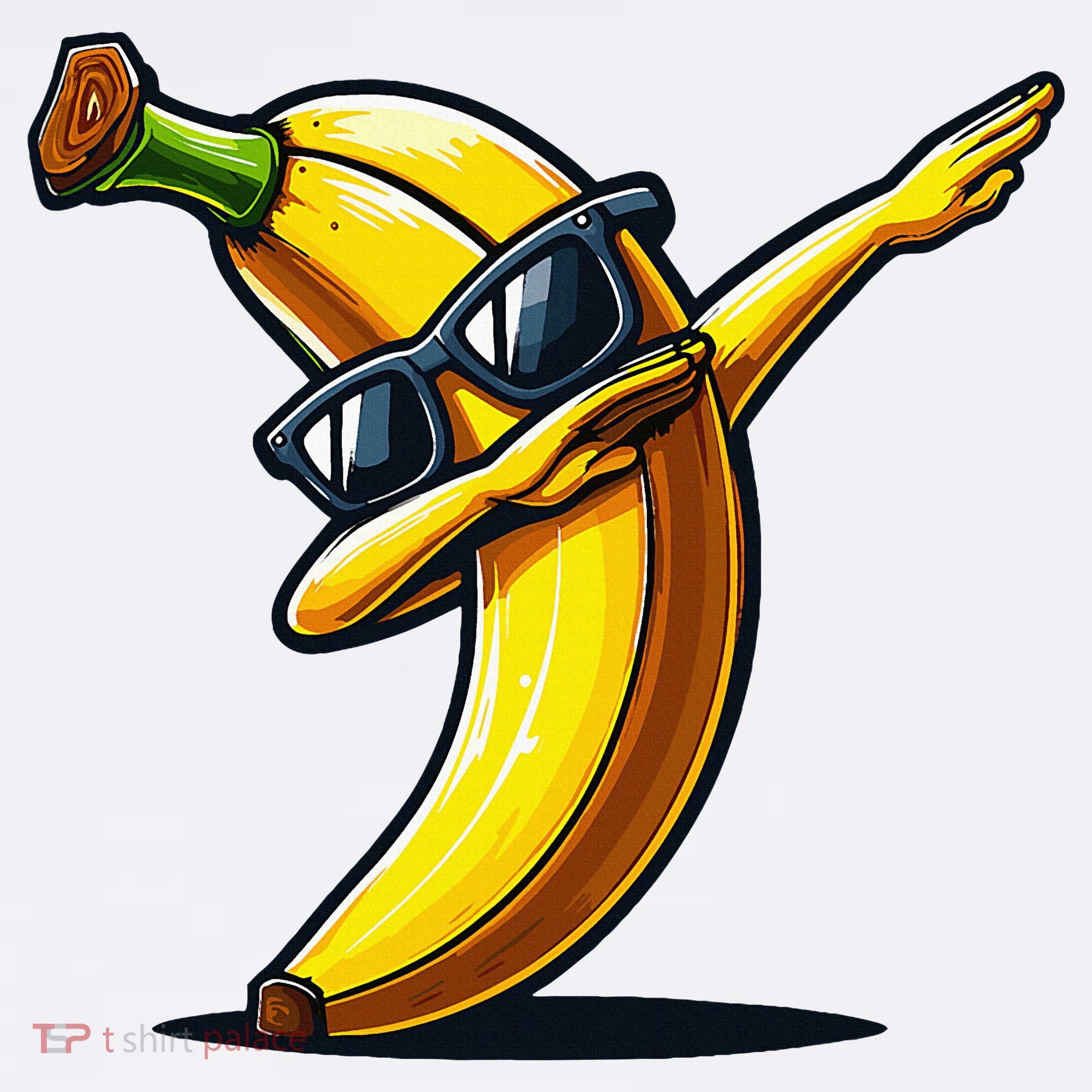 Dabbing Banana Boy Banana Baby Bodysuit