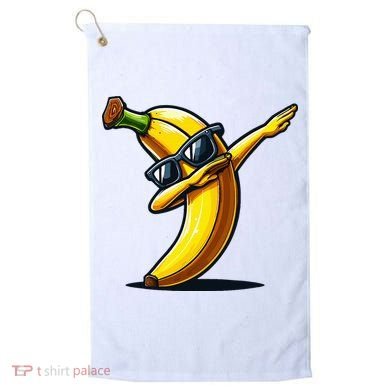Dabbing Banana Boy Banana Golf Towel