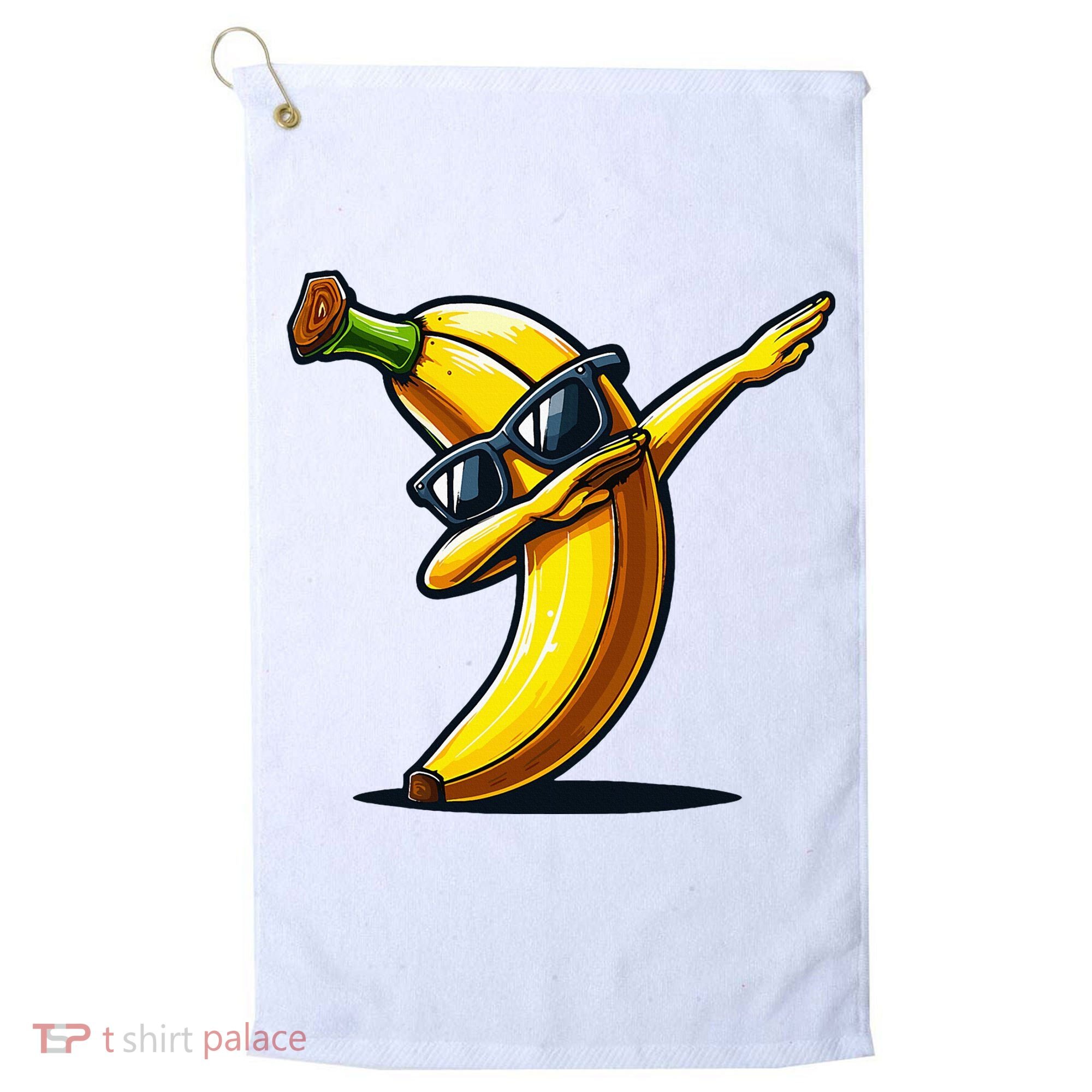 Dabbing Banana Boy Banana Golf Towel