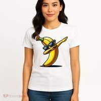 Dabbing Banana Boy Banana Women's T-Shirt thumb 4