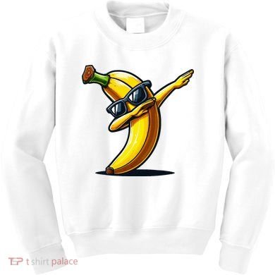 Dabbing Banana Boy Banana Kids Sweatshirt