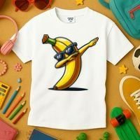 Dabbing Banana Boy Banana Kids T-Shirt thumb 3