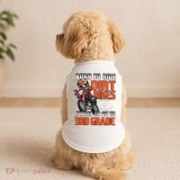 Dirt Bike Biker Back To School Biking 3rd Grade Student Doggie Tank thumb 2
