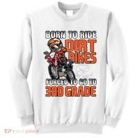 Dirt Bike Biker Back To School Biking 3rd Grade Student Sweatshirt thumb 0