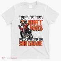 Dirt Bike Biker Back To School Biking 3rd Grade Student T-Shirt thumb 0