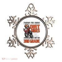 Dirt Bike Biker Back To School Biking 3rd Grade Student Ornament thumb 0