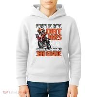 Dirt Bike Biker Back To School Biking 3rd Grade Student Kids Hoodie thumb 4