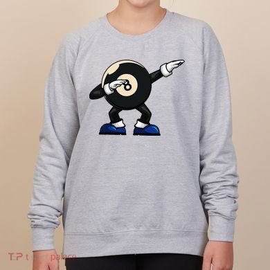 Dabbing Billiard Ball Pool Player Snooker Women's Sweatshirt