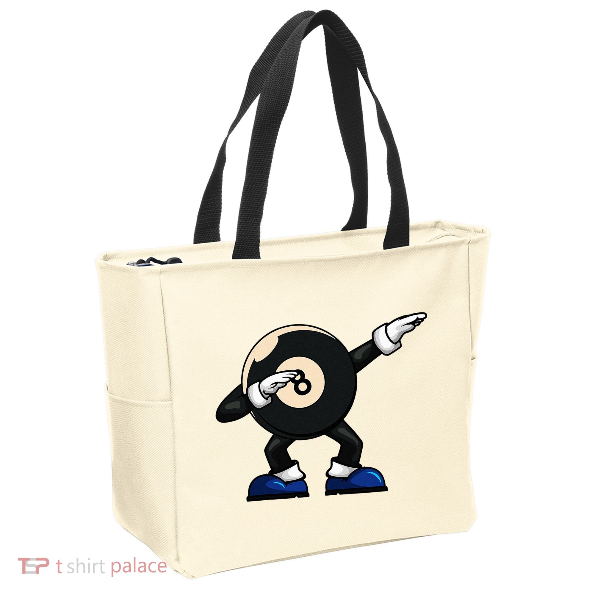 Dabbing Billiard Ball Pool Player Snooker Tote Bag