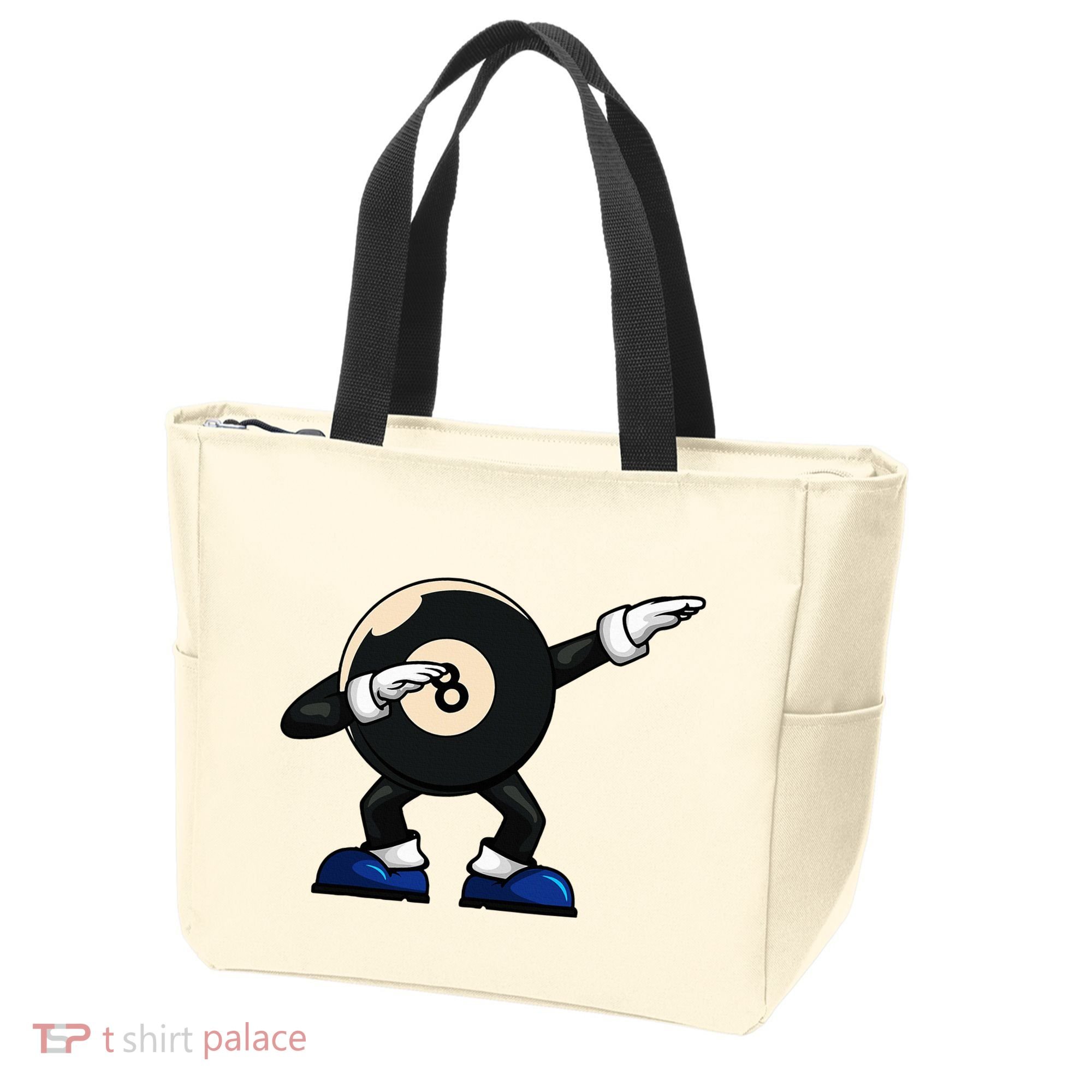 Dabbing Billiard Ball Pool Player Snooker Tote Bag