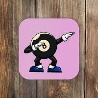 Dabbing Billiard Ball Pool Player Snooker Coaster thumb 0