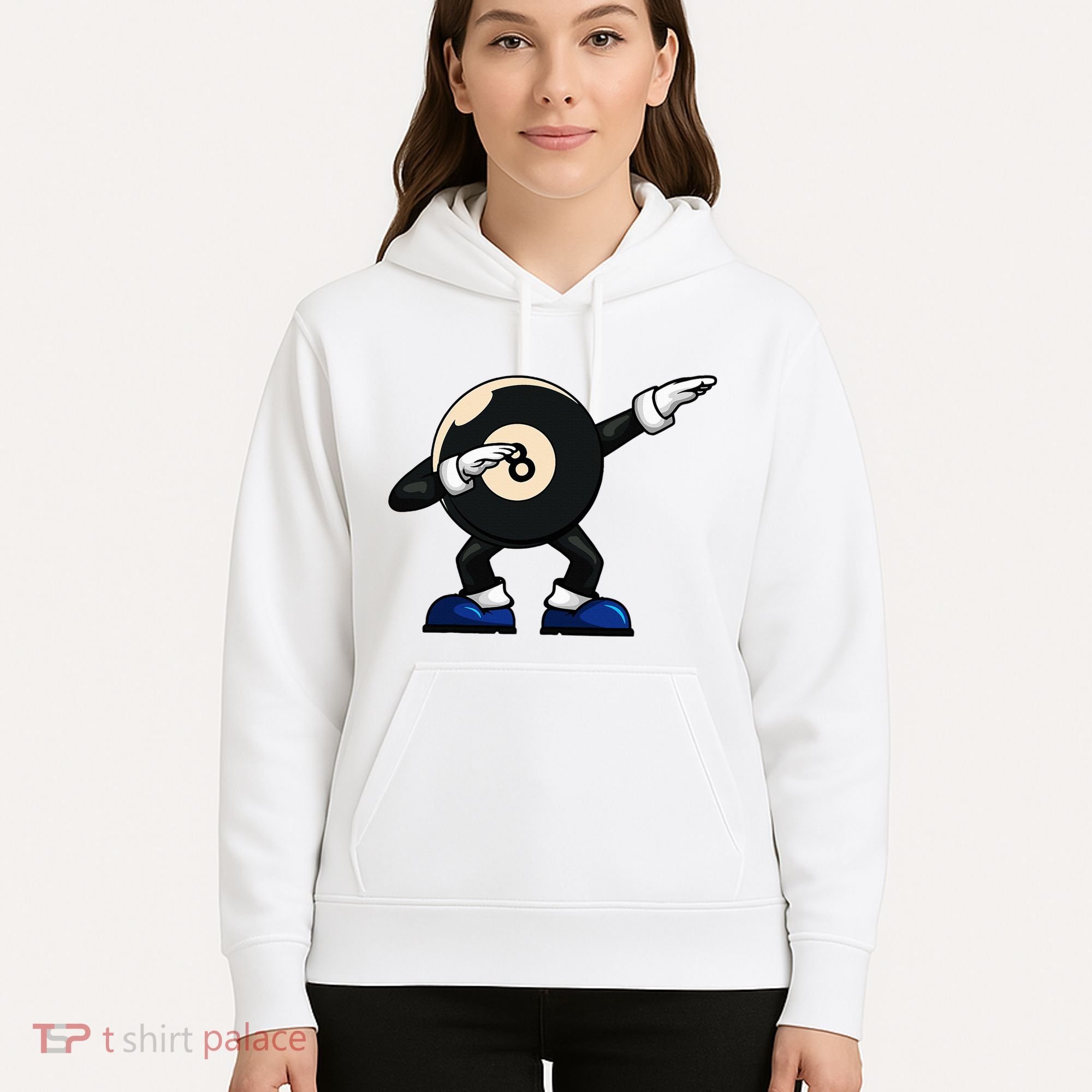 Dabbing Billiard Ball Pool Player Snooker Hoodie