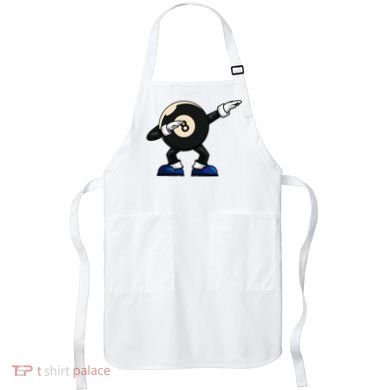 Dabbing Billiard Ball Pool Player Snooker Apron