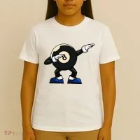 Dabbing Billiard Ball Pool Player Snooker T-Shirt thumb 4