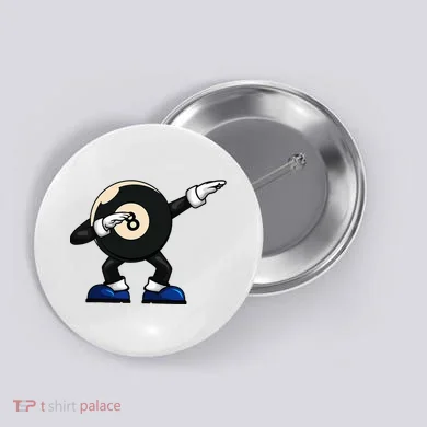 Dabbing Billiard Ball Pool Player Snooker Button