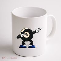 Dabbing Billiard Ball Pool Player Snooker Coffee Mug thumb 1