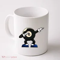 Dabbing Billiard Ball Pool Player Snooker Coffee Mug thumb 0