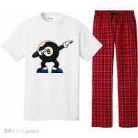 Dabbing Billiard Ball Pool Player Snooker Pajama Set thumb 0