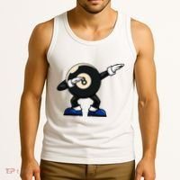 Dabbing Billiard Ball Pool Player Snooker Tank Top thumb 3