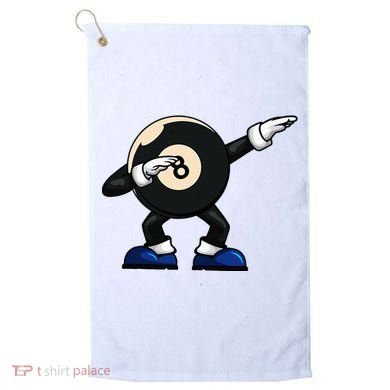 Dabbing Billiard Ball Pool Player Snooker Golf Towel