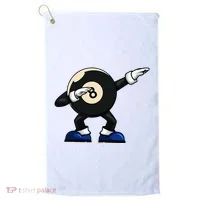 Dabbing Billiard Ball Pool Player Snooker Golf Towel thumb 0