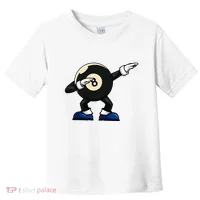 Dabbing Billiard Ball Pool Player Snooker Toddler T-Shirt thumb 0