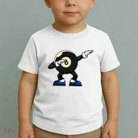 Dabbing Billiard Ball Pool Player Snooker Toddler T-Shirt thumb 2