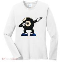 Dabbing Billiard Ball Pool Player Snooker Women's Long Sleeve Shirt thumb 0