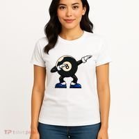 Dabbing Billiard Ball Pool Player Snooker Women's T-Shirt thumb 4
