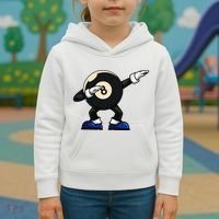 Dabbing Billiard Ball Pool Player Snooker Kids Hoodie thumb 3