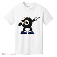 Dabbing Billiard Ball Pool Player Snooker Kids T-Shirt thumb 0