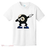 Dabbing Billiard Ball Pool Player Snooker Kids T-Shirt thumb 0