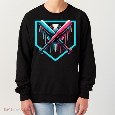 Drip Boy Baseball Bat  Women's Sweatshirt