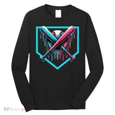 Drip Boy Baseball Bat  Long Sleeve Shirt
