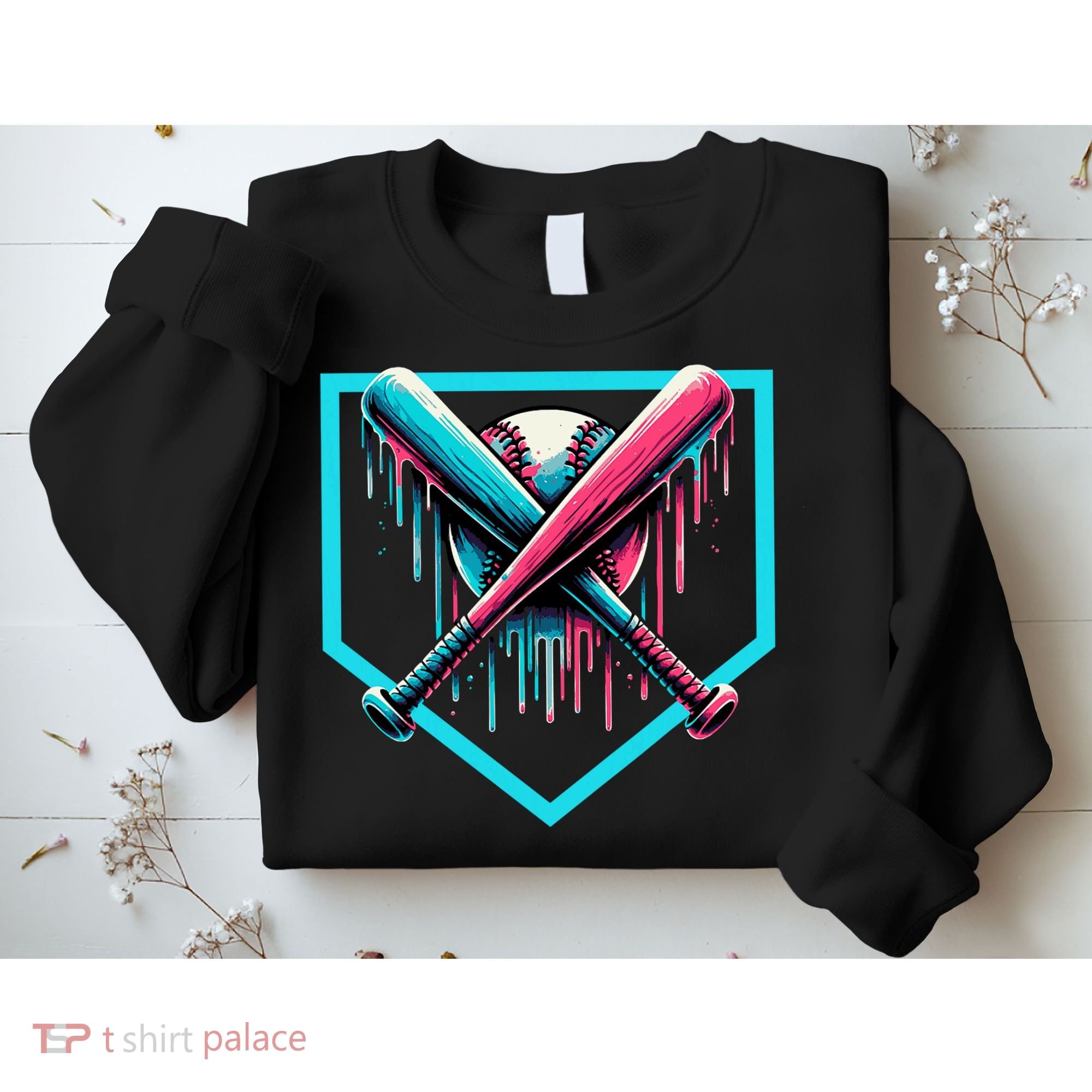 Drip Boy Baseball Bat  Sweatshirt