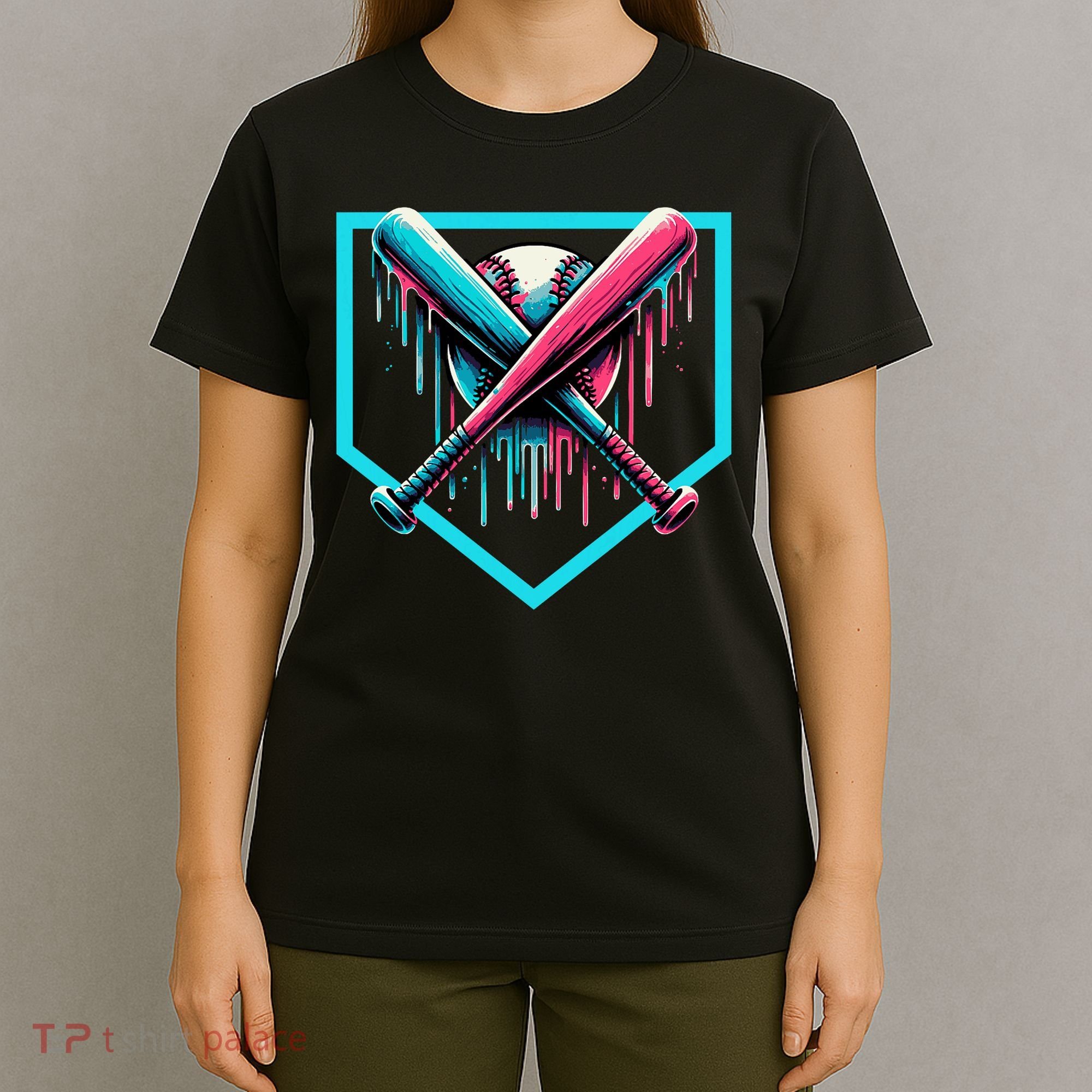 Drip Boy Baseball Bat  T-Shirt