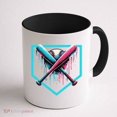 Drip Boy Baseball Bat  Coffee Mug back