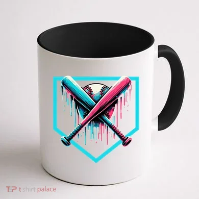 Drip Boy Baseball Bat  Coffee Mug back