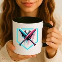 Drip Boy Baseball Bat  Coffee Mug thumb 3