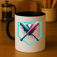 Drip Boy Baseball Bat  Coffee Mug thumb 4