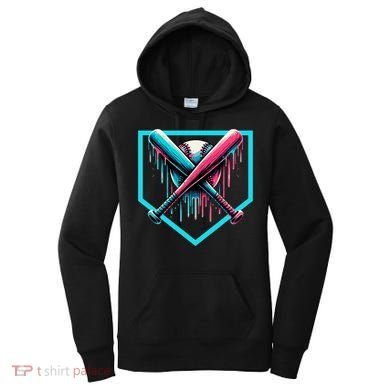 Drip Boy Baseball Bat  Women's Hoodie
