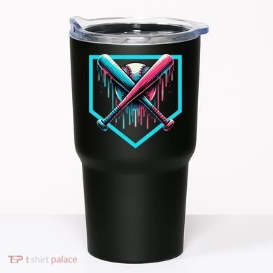 Drip Boy Baseball Bat  Tumbler