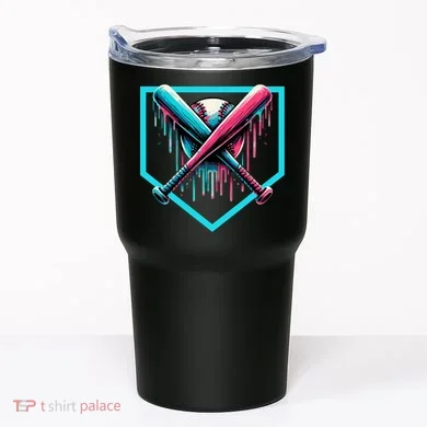Drip Boy Baseball Bat  Tumbler